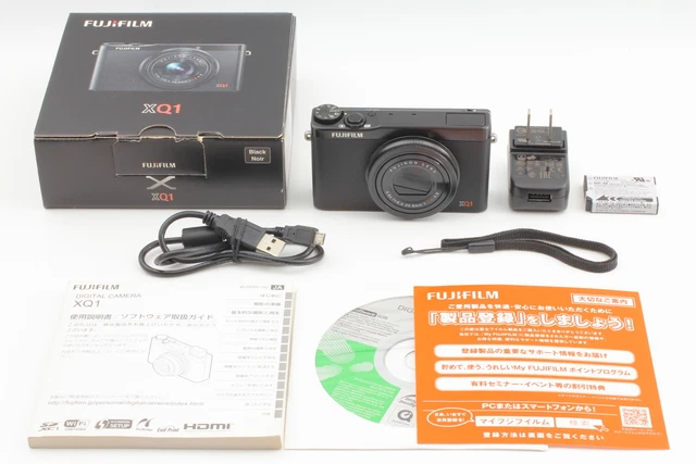 [Near MINT in Box] FUJIFILM XQ1 BLACK 12.0MP WI-FI DIGITAL CAMERA From JAPAN 2