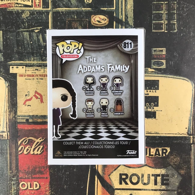 Funko Pop The Addams Family Wednesday Addams #811 Figure - With Protector MINT 3