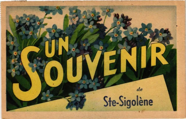 CPA Ste-SIGOLENE - A Souvenir of Ste-SIGOLENE (690482)