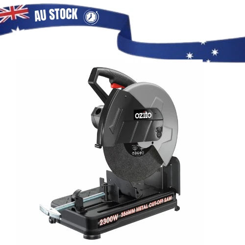 OZITO HEAVY DUTY 355mm 2300W Metal Steel Cut Off Drop Chop Mitre