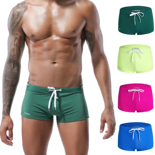 Short De Bain D'été Pour Hommes Maillot De Bain Sous-Vêtements Boxer F