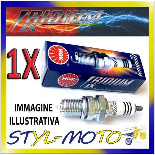 Bougie NGK Iridium Spark Plug BR6HIX Piaggio / Vespa Px 125 et Luxe 125 1982