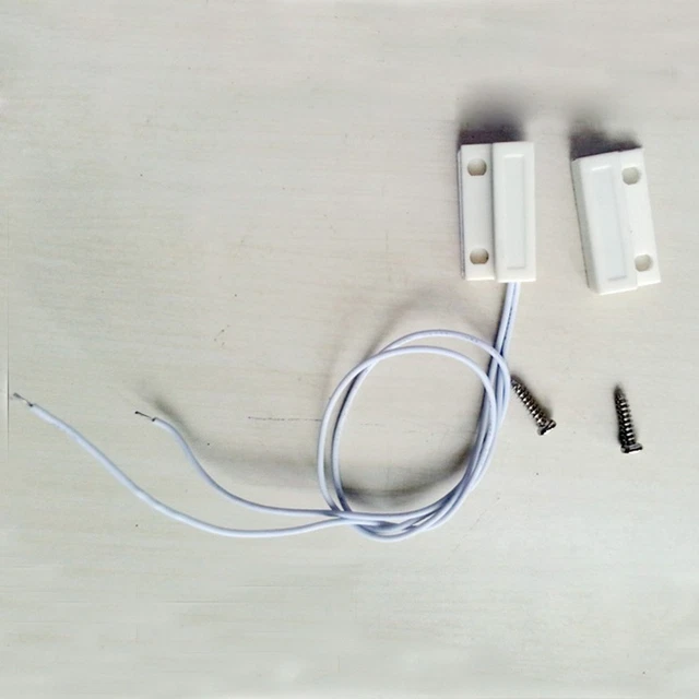 Sliding Window Reed Switch NC RECESSED REED Switch Magnetic Window/Door Contact Security Safety ...