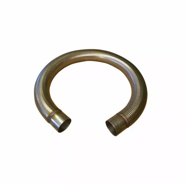 Exhaust Pipe Stainless Steel Polylock Flexible Tube With Collars Any Size