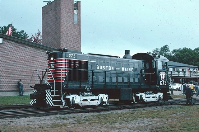Boston & Maine S4 1272 North Conway,NH 35mm Original Kodachrome Slide