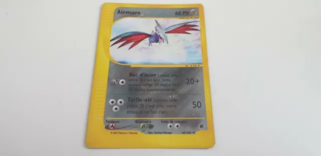 Airmure 60Pv 63/165 - Expedition - Carte Pokemon