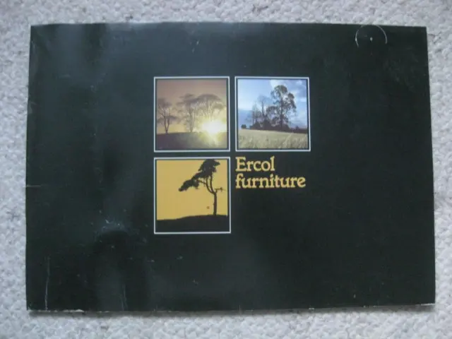 Vintage Ercol Furniture Brochure 1983 + Retail Price List