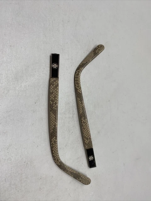 TORY BURCH TY 6010 103/t5 BEIGE SNAKESKIN TEMPLE ARM PARTS 135mm &O93