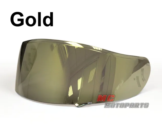 Motorcycle Helmet Replacement Visor GOLD Shield For GT AIR Shoei Neotec GT-Air