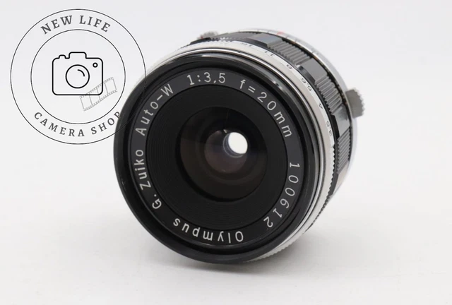 OLYMPUS G ZUIKO AUTO-W 20mm F3.5 TTL Number Included ###19408