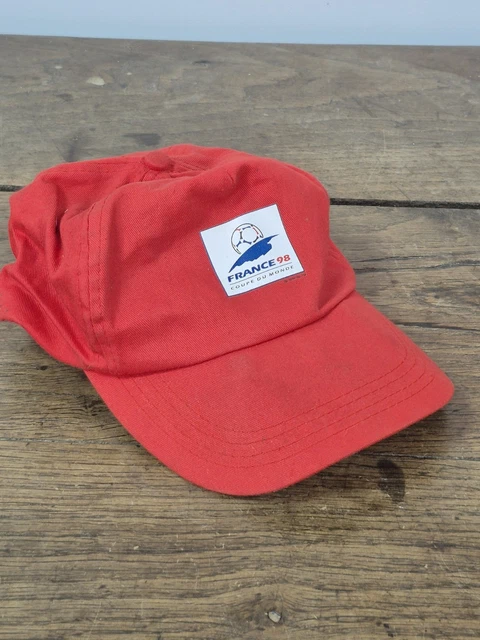 Casquette Vintage Coupe Du Monde 1994 / France 98 - Drapeaux Du Monde - Snapback Années 90