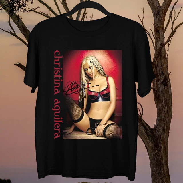 Hot Christina Aguilera Shirt Sexy Gift For Fans Men S-4XL Shirt WS1962