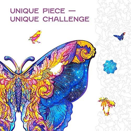 UNIDRAGON Wooden Puzzle Jigsaw, Best Gift for Adults and Children, Unique  [NEW] 2