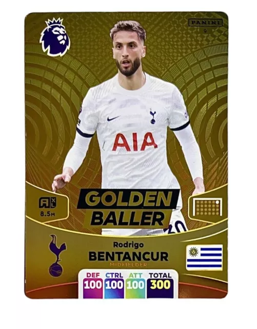 PANINI ADRENALYN XL Premier league 2324 2024 Rodrigo Bentancur Golden