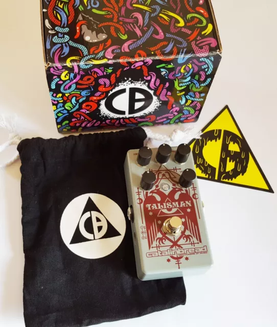 Catalinbread Talisman Plate Reverb Guitar Effects Pedal Boxed - FREE POSTAGE