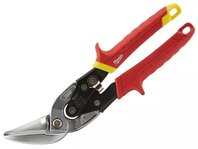 Milwaukee Hand Tools - Offset Metal Aviation Snips Straight Cut