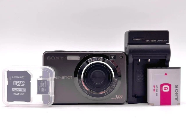 SONY Cyber-shot DSC-W300（純正本革ケース付き） Sony W300 | eBay