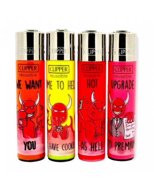 48 Accendini CLIPPER LARGE SPACING Box Con Espositore NUOVA - Foto 9