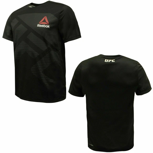 REEBOK HOMMES UFC FK Blank Jersey Gym formation T shirt noir