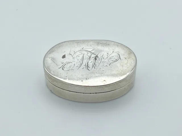 George III Solid Silver Vinaigrette 1804