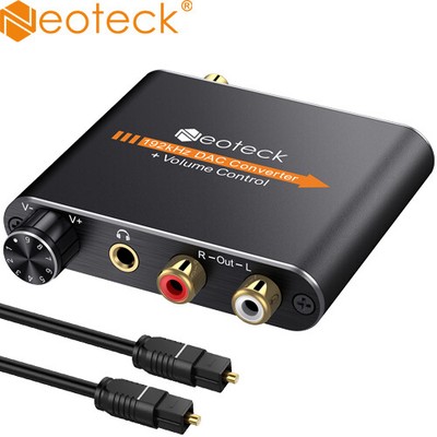 AudioQuest Convertitore Audio Digitale Analogico da Coax Toslink Ottico a Rca L/R Jack usb 
