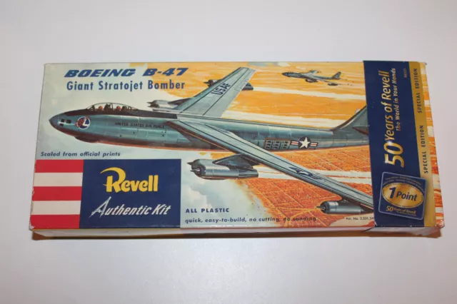 Revell H206:98 Authentic Kit Boeing B-47 Giant Strategic Bomber 1:113 NEU OVP