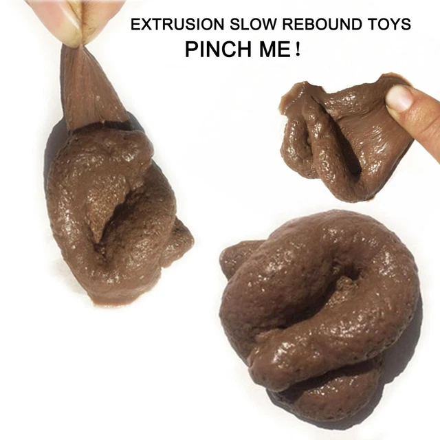 FAKE POOP GAG Joke Prank Crap Dog Poo Realistic Gift Funny Human Party
