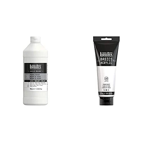 Liquitex Professional Effects Medium 946ml 32-oz Gloss Pouring Medium & BASIC...