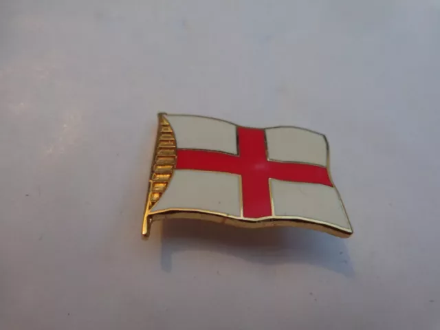 Classic England National Team Flag Enamel Football Pin Badge