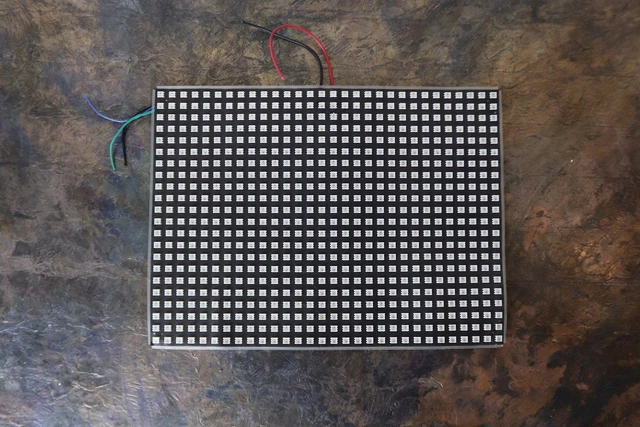 RGB LED matrix 22 x 30, flexible, 23 x 30 cm