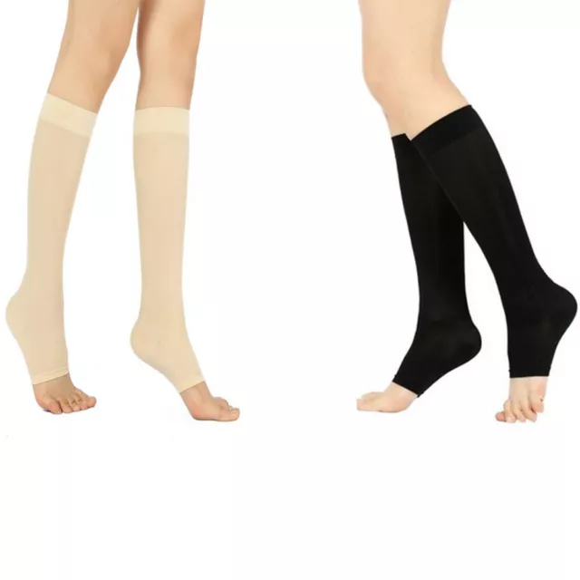 PEDIMEND™ Open Toe Knee High Firm Graduated Compression Socks For Men & Women