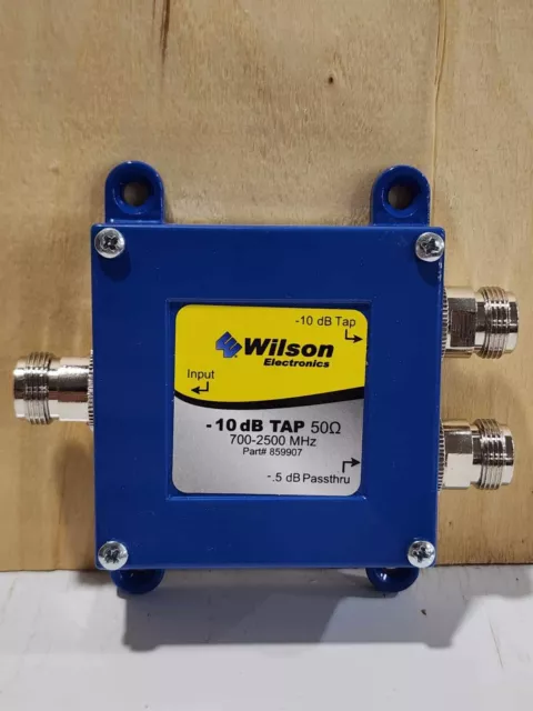 WILSON 85990 -10dB Tap 700-2500 MHz w/0.5 dB Pass Thru 50 Ohm- Read Description