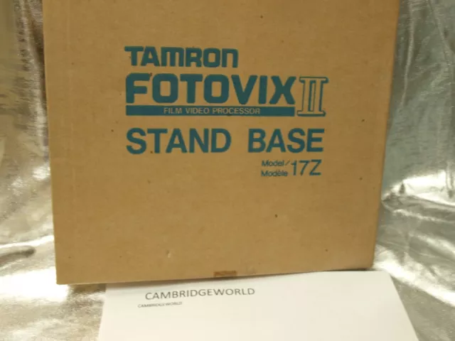 Tamron Fotovix Stand Base 17Z New Very Old Stock