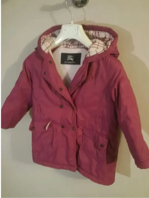 Giubbino BURBERRY Doppiopetto - Trench Bambina/giubbotto Bimba 18 Mesi /piumino 3