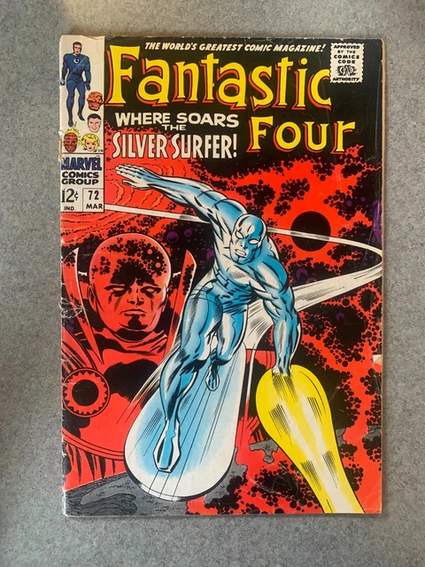 Fantastic Four #72 - Mar 1968 - Vol.1          (6796)