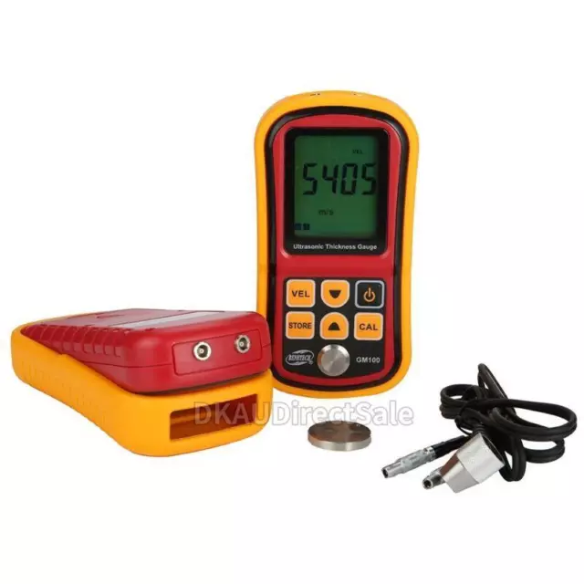 LCD Digital Ultrasonic Thickness Gauge Meter Tester Tool for Metal Ceramic Glass