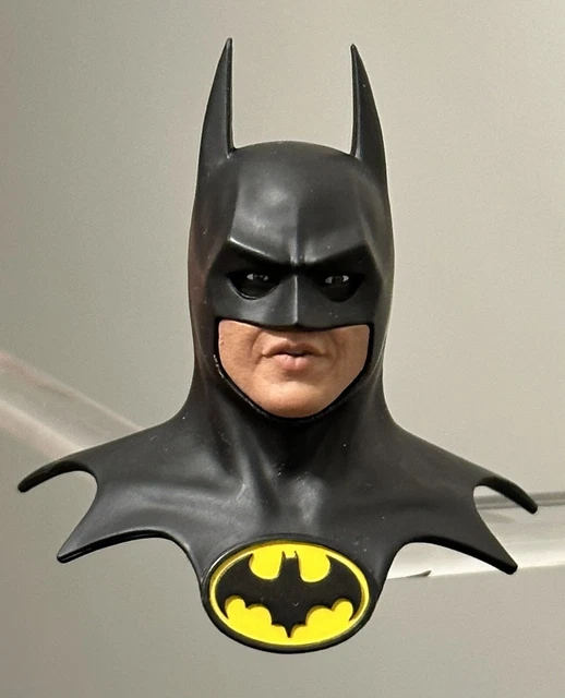 Mezco One:12 Collective Batman (1989) Keaton Cowl Head Neca Mcfarlane Custom