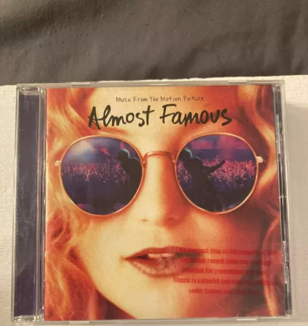 ORIGINAL SOUNDTRACK : Almost Famous: Original Soundtrack CD (2001 ...