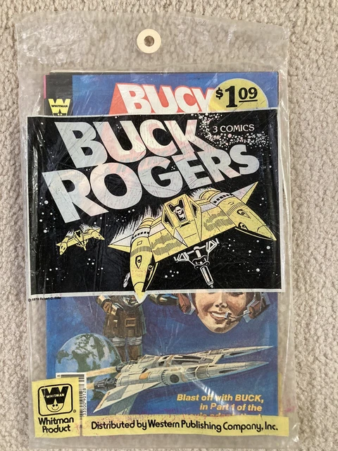 Buck Rogers #2-4 1980 3 Issue Whitman 3-Pack Still Sealed! Super Rare F/VF