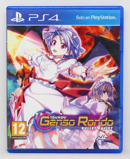 Touhou Genso Rondo Bullet Ballet - Playstation 4 Ps4 Play Station - Pal España