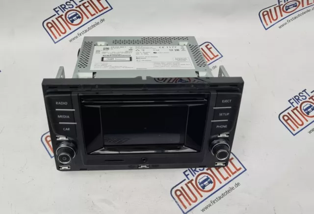 Original VW Touran 5T Sportsvan Radio Composition Color 5" Bluetooth AUS DAB