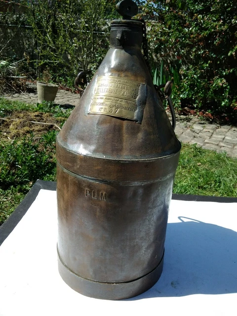 ANCIEN BIDON HUILE cip motrix oil can tin EUR 140,00 - FR