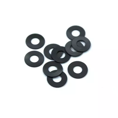 Flat Black Nylon (Plastic) Washers M3 / M4 / M5 / M6 / M8 / M10 Black Nylon Wash
