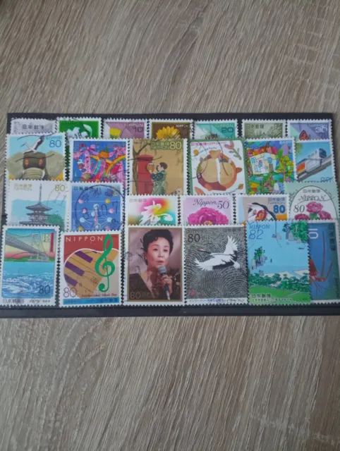 briefmarken japan gestempelt prefecture used stamps -assortment