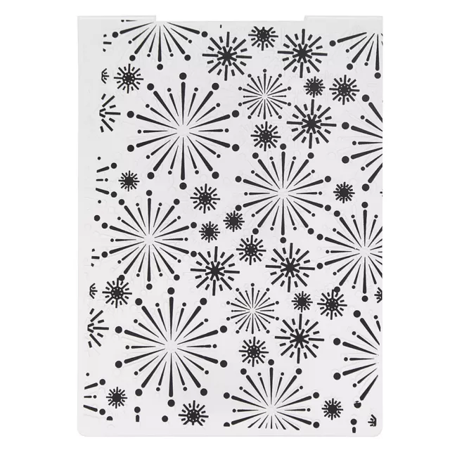 Plastic Embossing Folder Flower Stencil Die Template Scrapbooking Card Craft DIY 2