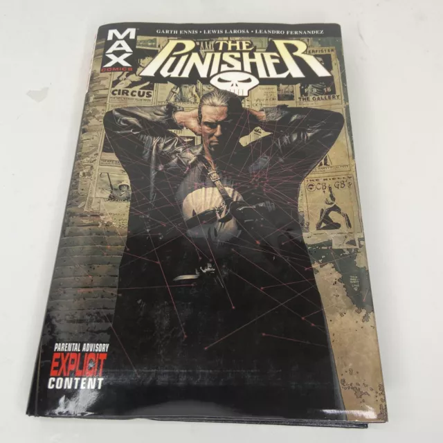 Punisher Max - Volume 1 by Garth Ennis (2007, Hardcover) Signed