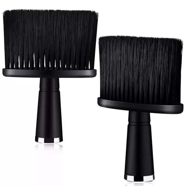 2 Piezas Cepillo Peluquero Plumero Para El Cuello Cepillo Para Cortar El Cabello