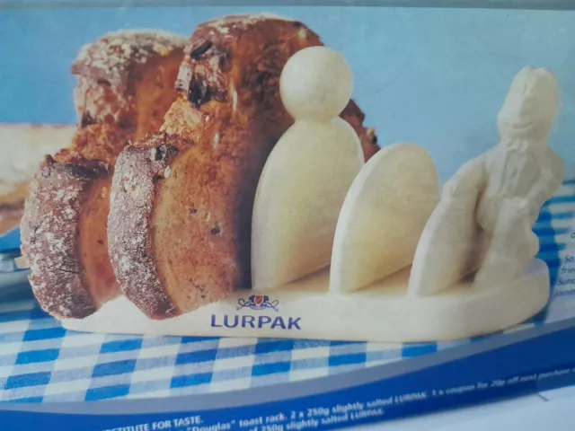Vintage Lurpak Limited Edition Douglas Toast Rack In Original Box