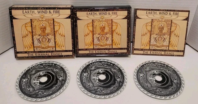 EARTH, WIND, & Fire: The Eternal Dance 3-CD Box Set W/ Slipcover