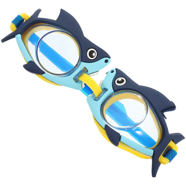 Wide View Swim Glasses Unisex-child Goggles Cartoon Swimming Boy